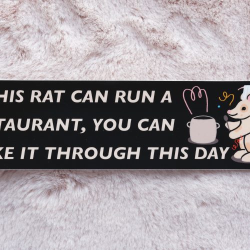 1RatChefBumperSticker