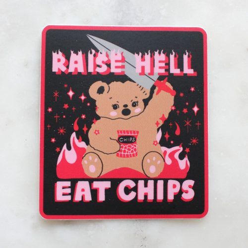 raisehelleatchipssticker